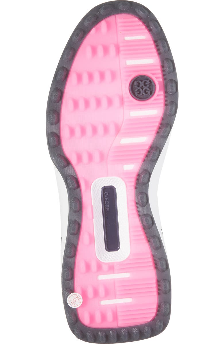 G/FORE G.112 Kiltie Golf Shoe, Alternate, color, Snow/ Twilight