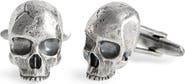 John Varvatos Skull Cuff Links