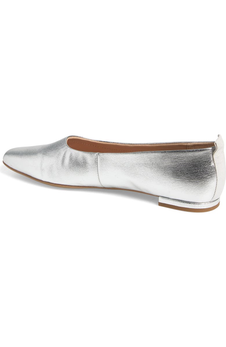 Franco Sarto Vana Flat, Alternate, color, Silver