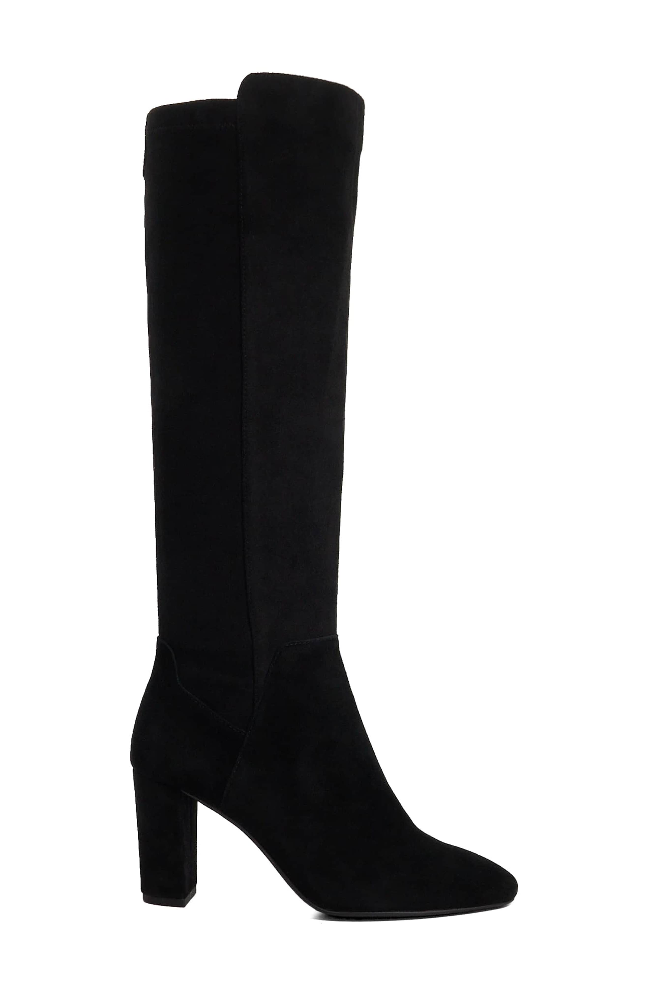 Dune London Sirenaa Knee High Boot, Alternate, color, Black
