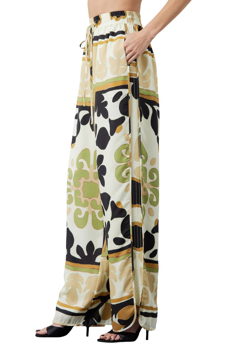 CIEBON Yuvanna Pants, Alternate, color, Brown Multi