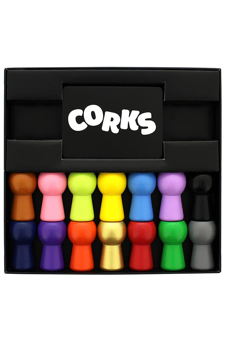 Corks, Frantic Card Swapping Set Collecting Game, Kids Ages 6+, Alternate, color, Multicolored