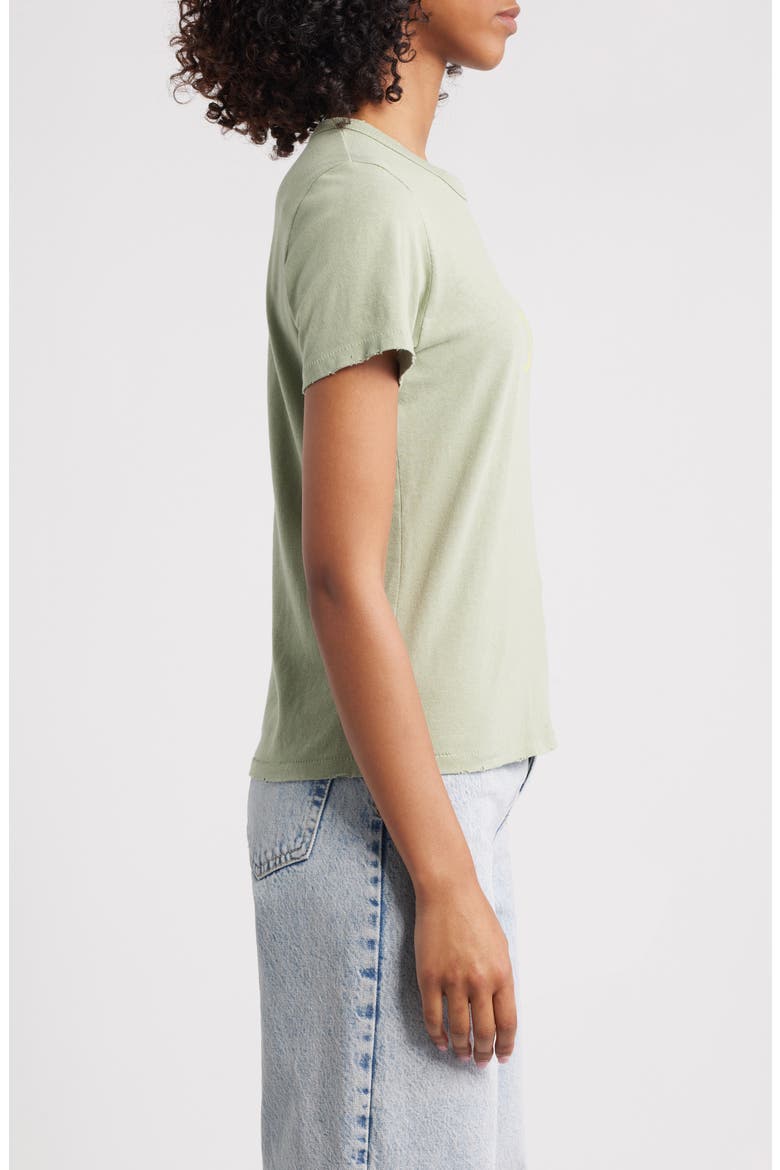Yee Haw Cotton Blend Graphic T-Shirt, Alternate, color, SAGE