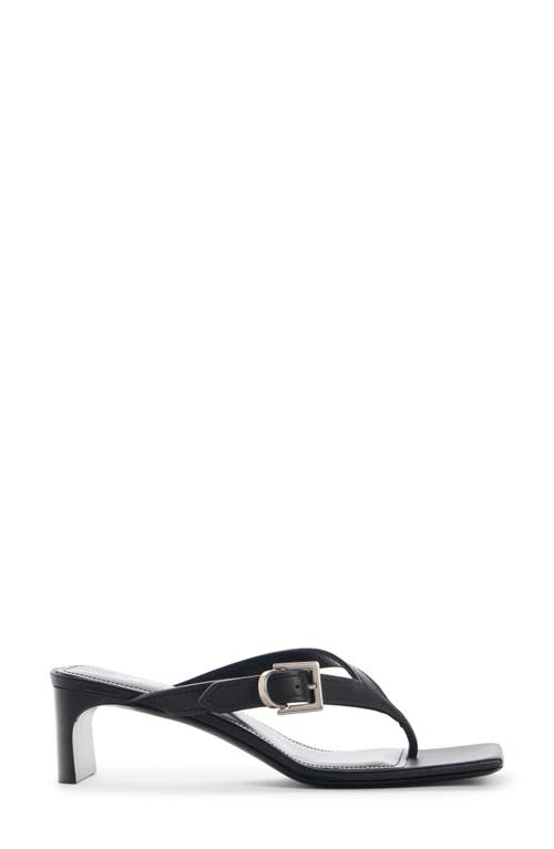 Balenciaga Bel Air Buckled Leather Sandals In Black