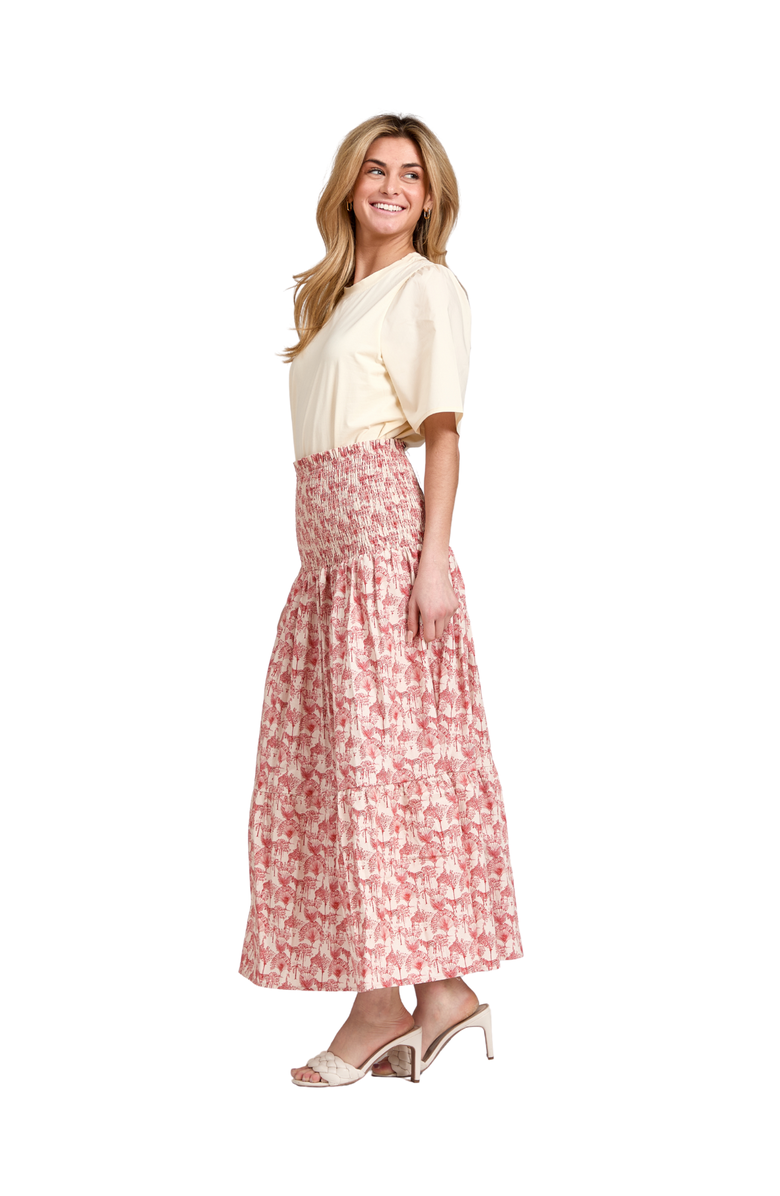 Taylor Tillman Leah Skirt, Alternate, color, Red Safari