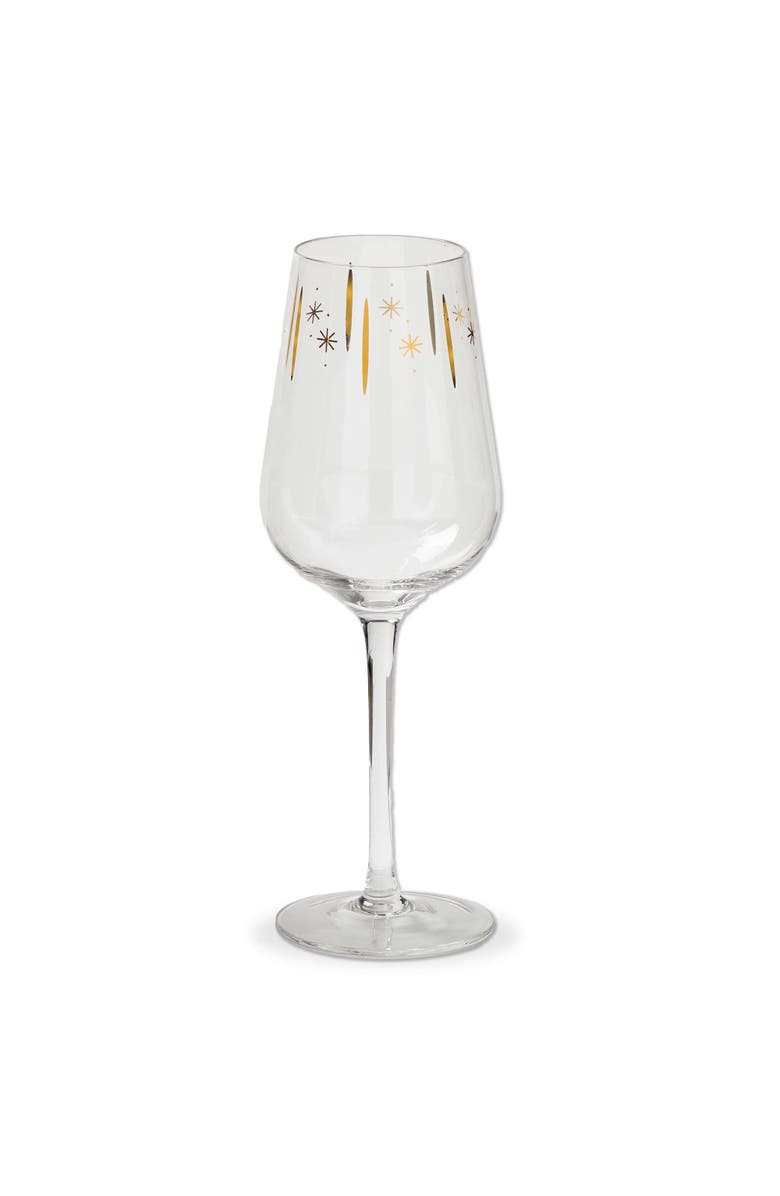 tag Starlight All Purpose Wine Glass Gold Drinkware for Bar, Main, color, Gold