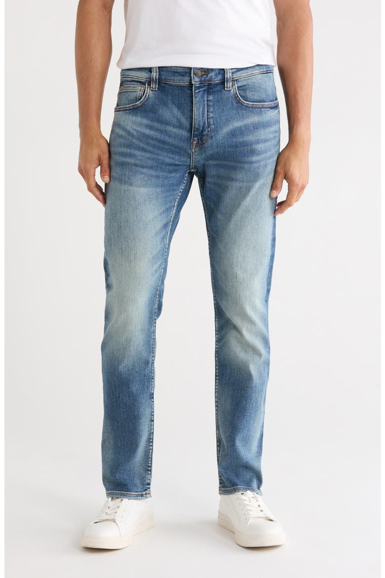 Delaware Slim Fit Jeans, Main, color, BRIGHT BLUE