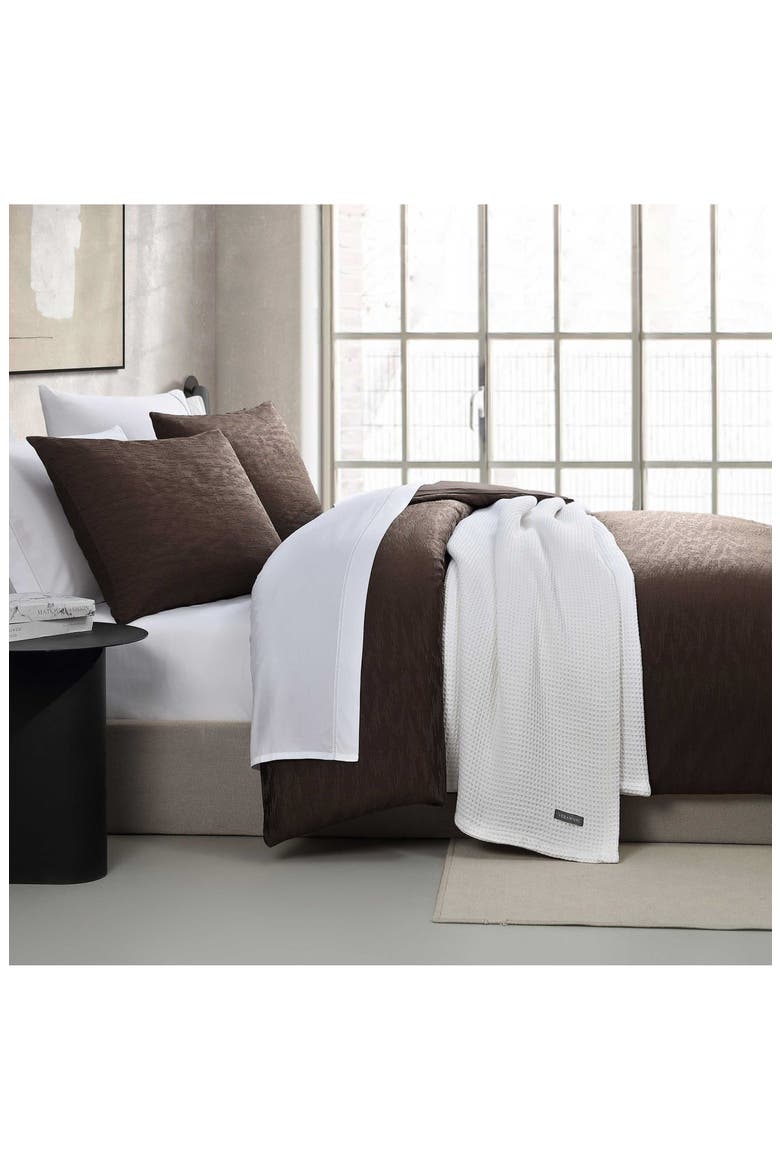 Illusion 3-Piece Comforter & Shams Set, Alternate, color, BITTERSWEET BROWN