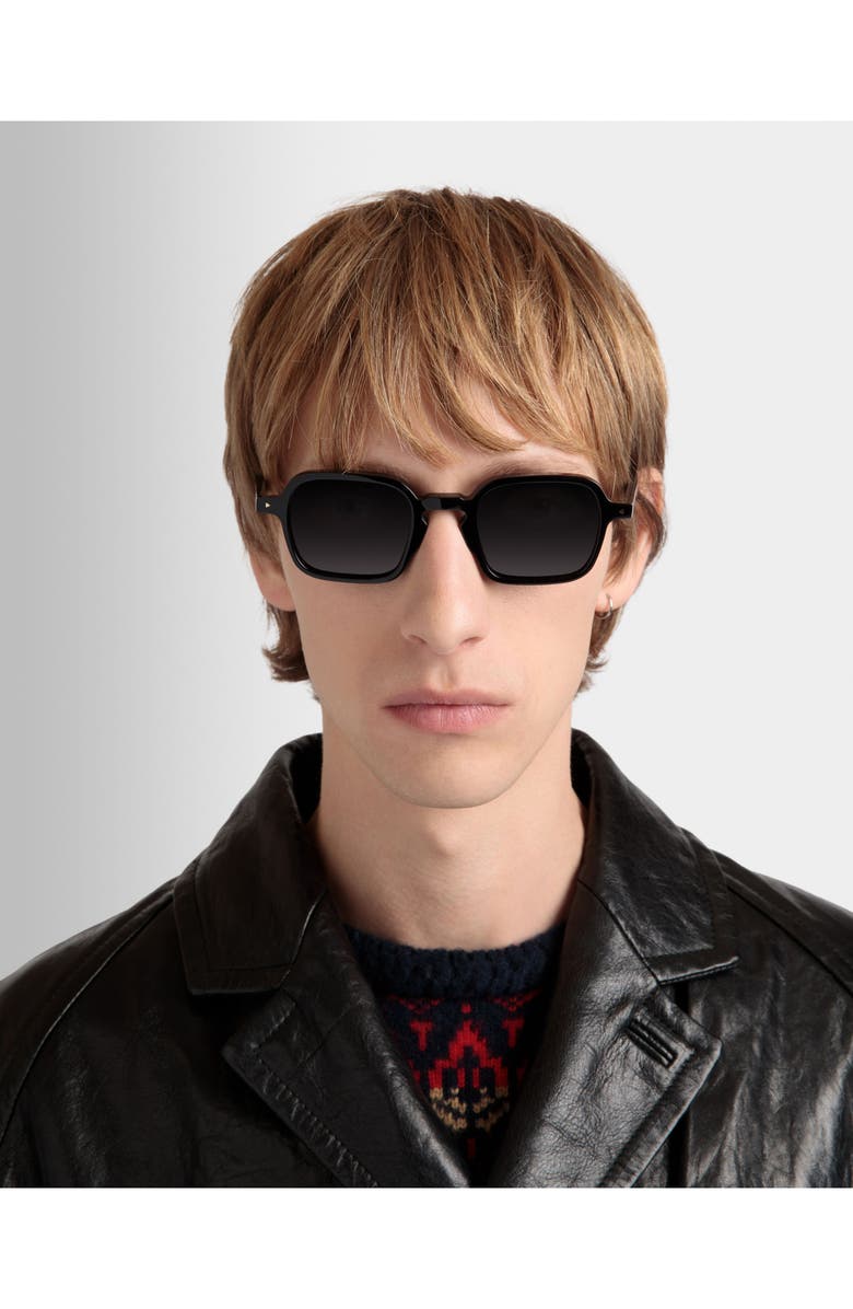 Bally Werner Sunglasses, Alternate, color, Black