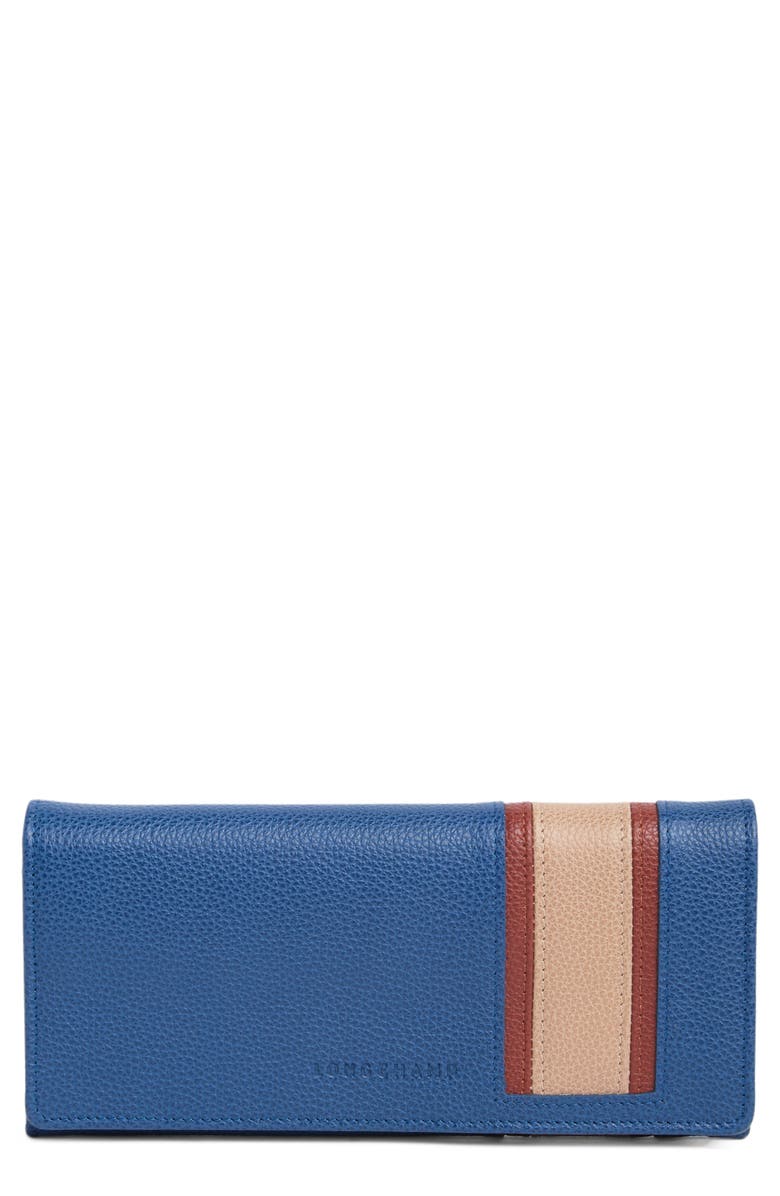 Longchamp Le Foulonné Continental Wallet, Main, color,