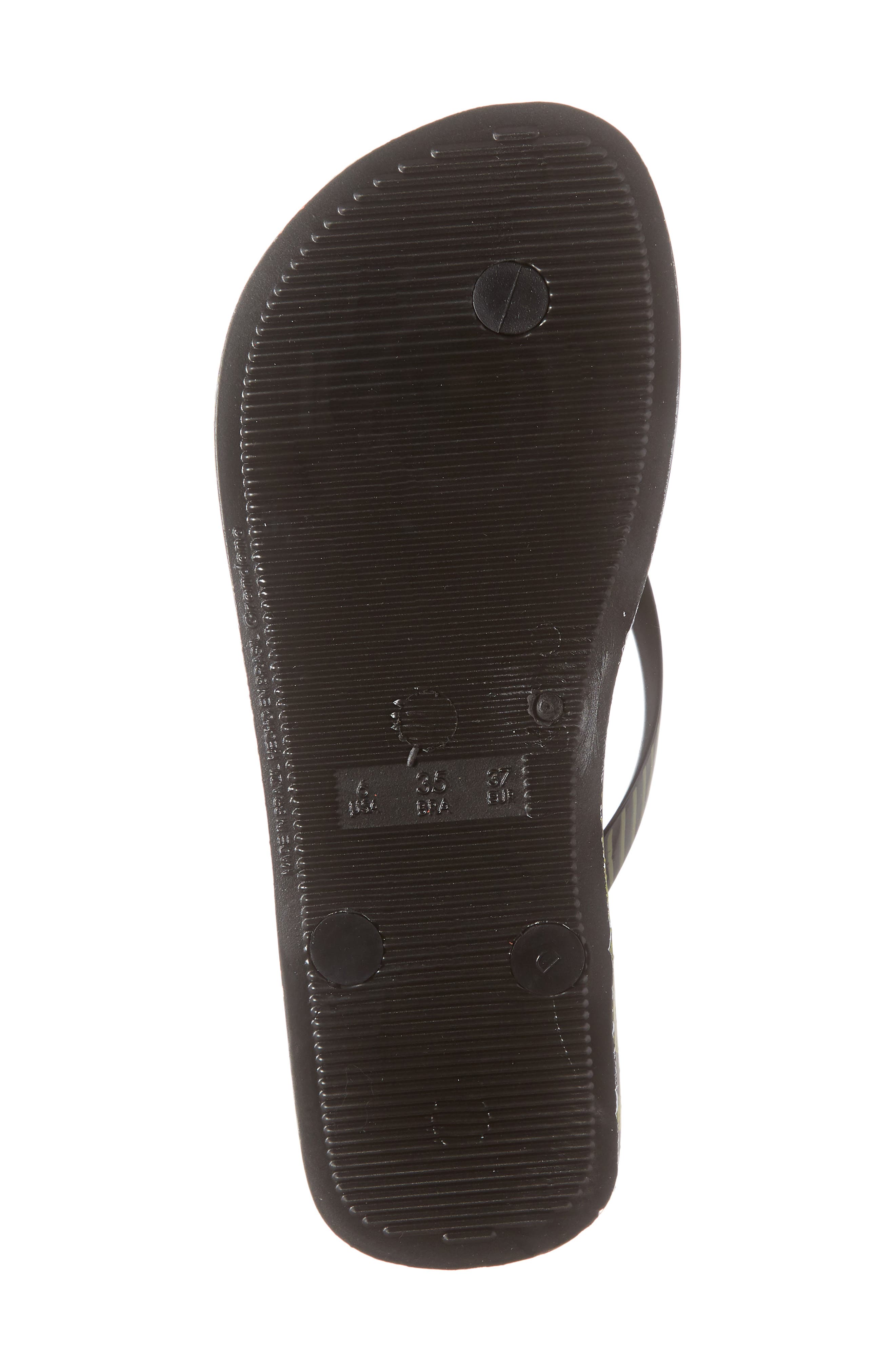 Paradise Flip Flop, Alternate, color, BLACK