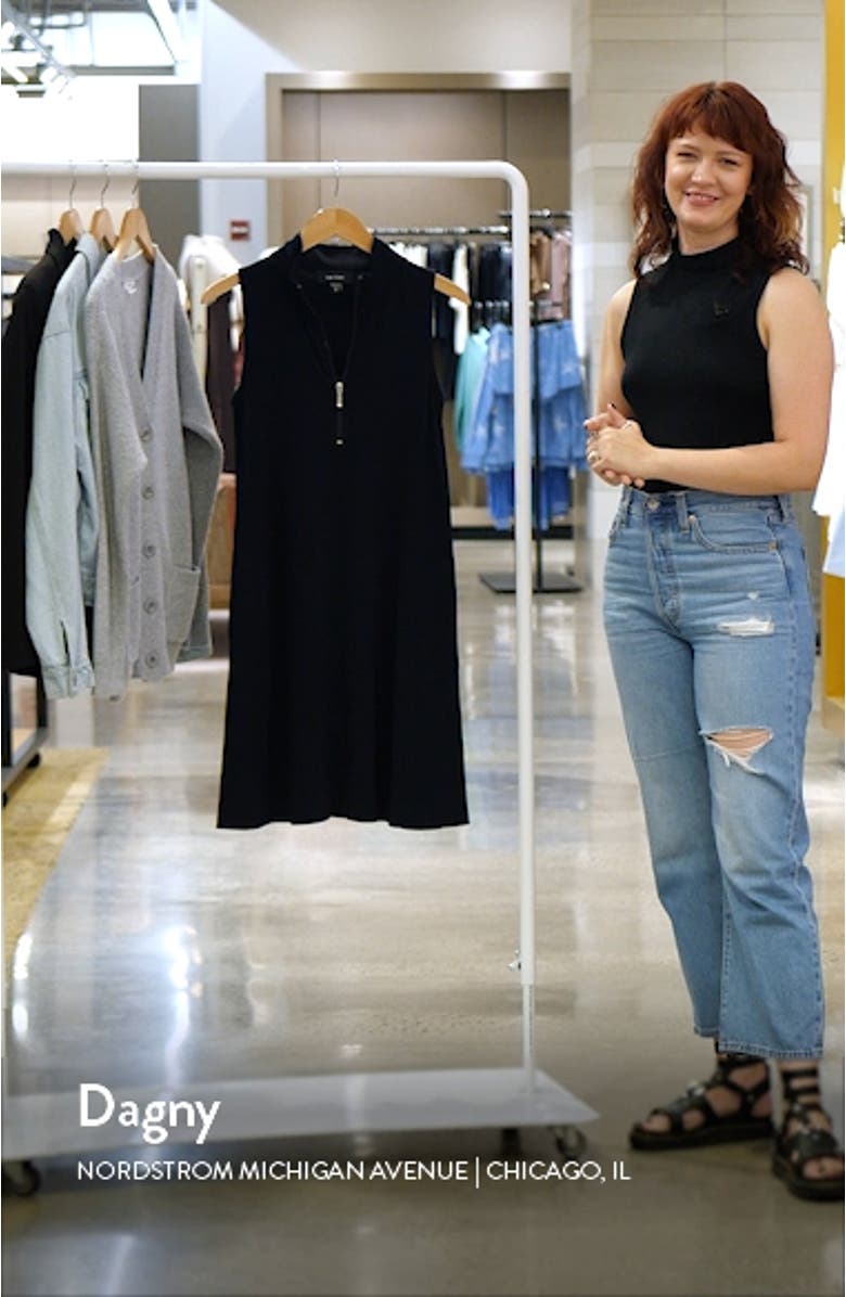 Travel Half Zip Shift Dress, sales video thumbnail