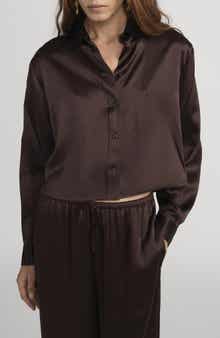 Charles Silk Button-Up Shirt