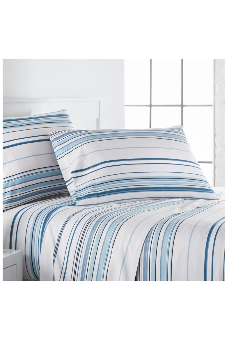 Premium Collection Printed Deep Pocket Sheet Sets, Main, color, BLUE