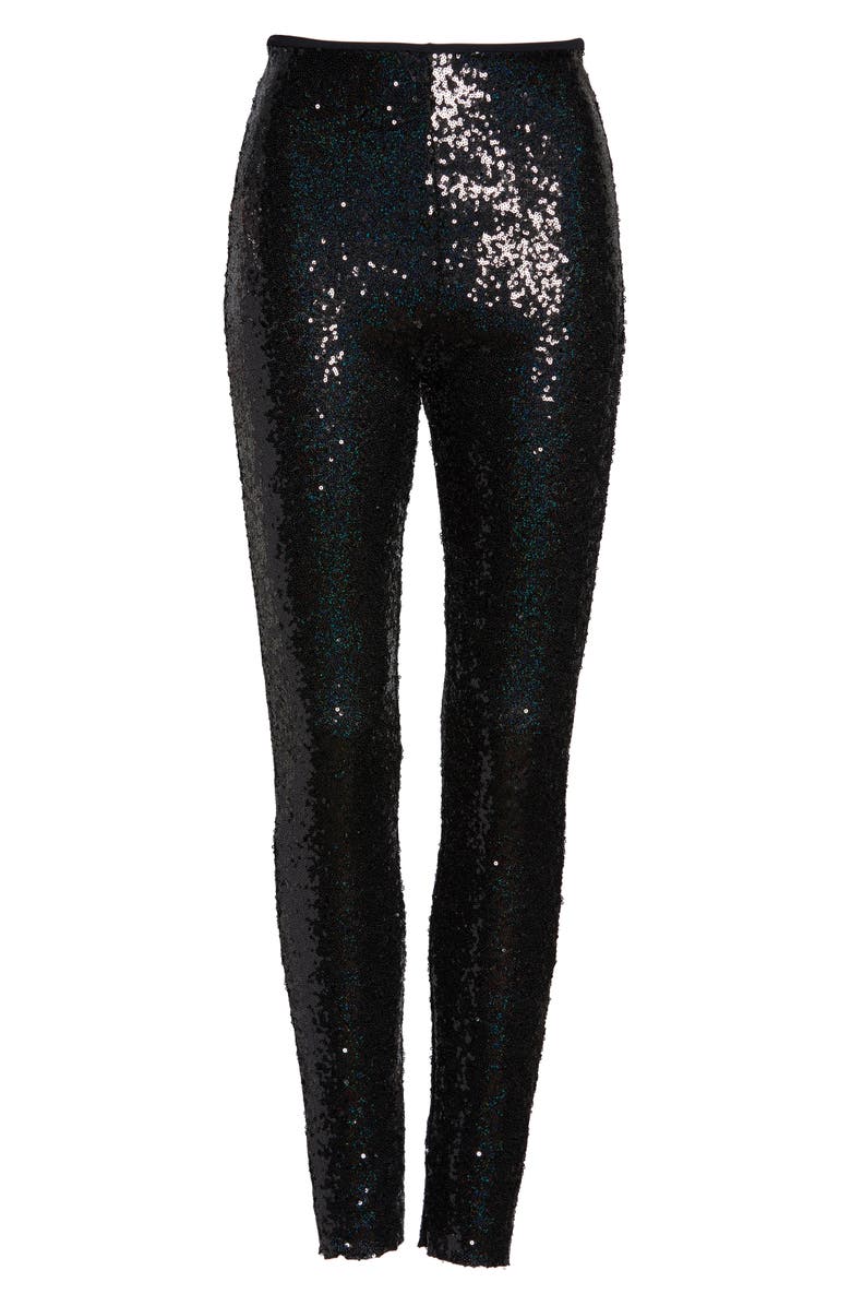Commando High Waist Sequin Leggings, Alternate, color,