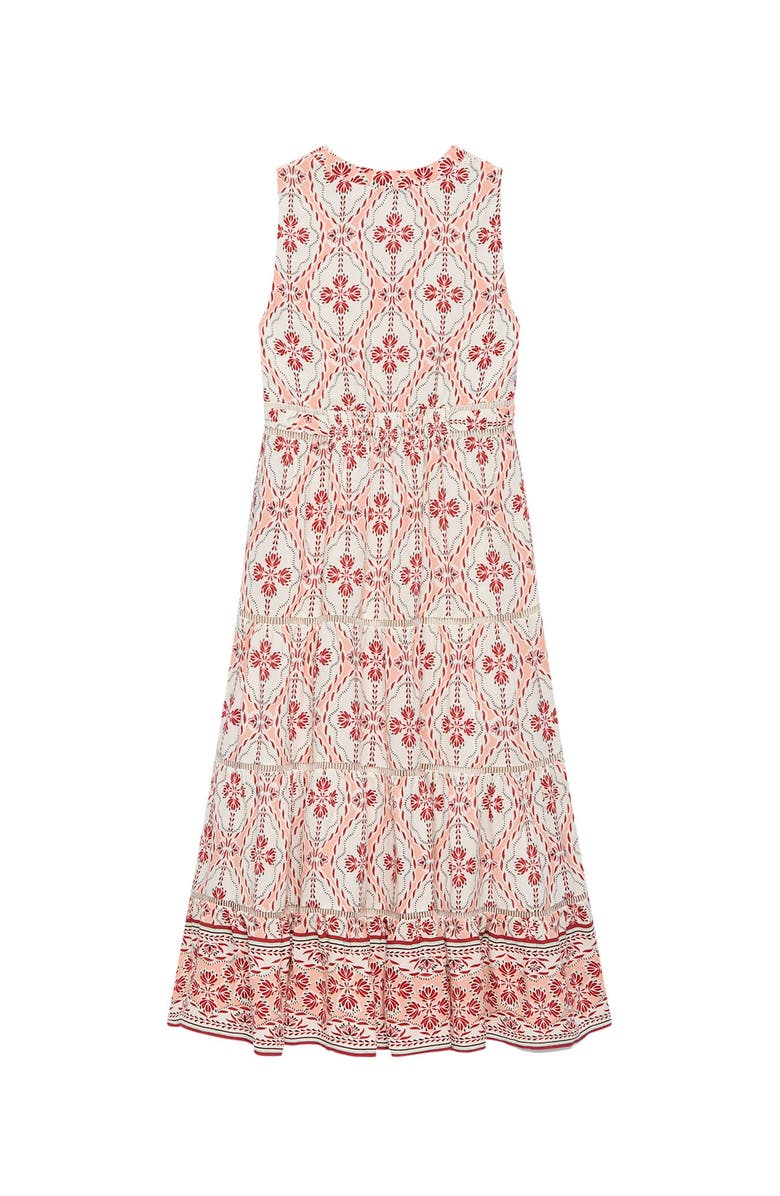 MINT VELVET Geo Print Maxi Dress, Alternate, color, Light Pink