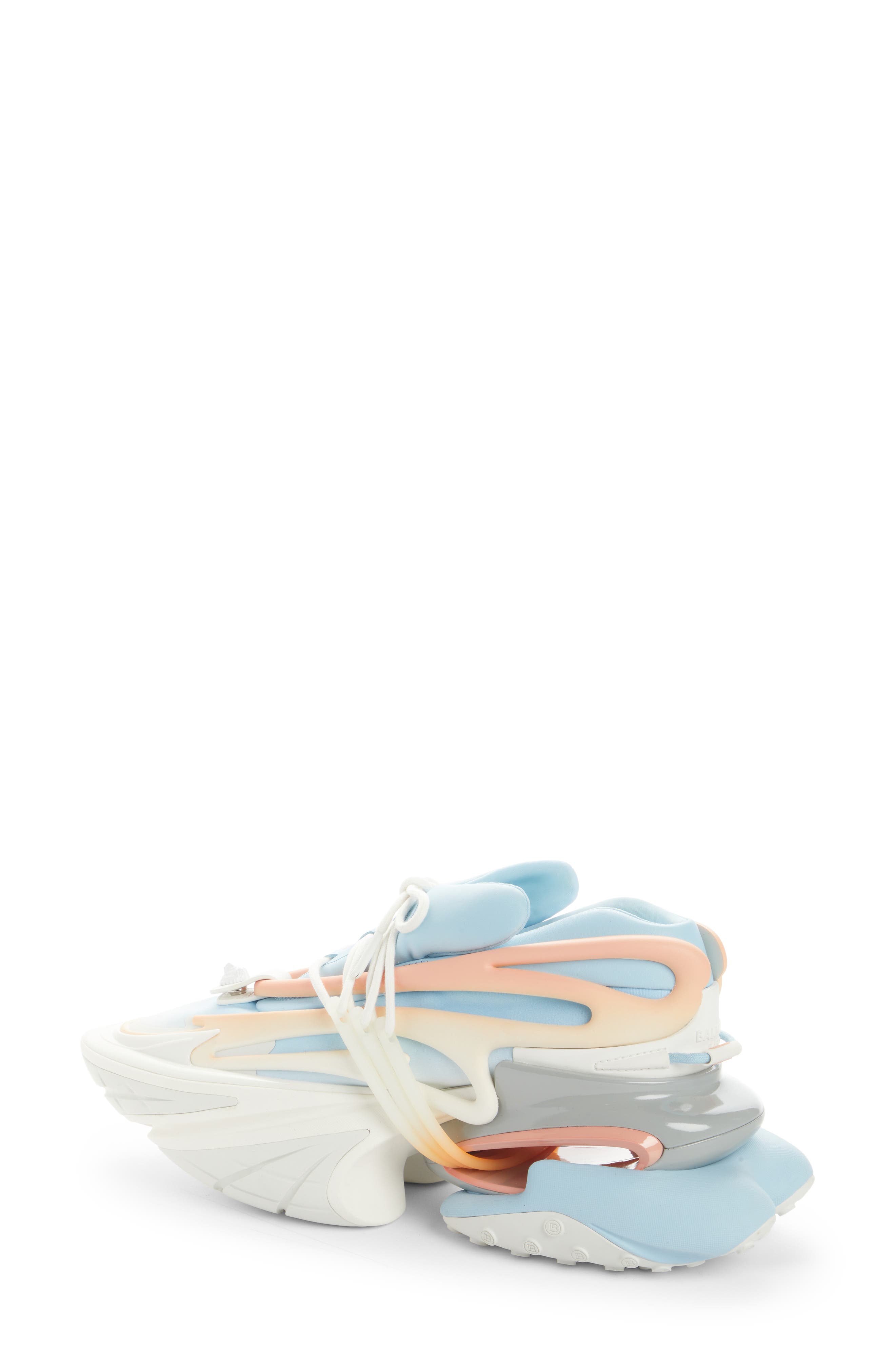 Balmain Unicorn Low Top Sneaker, Alternate, color, 