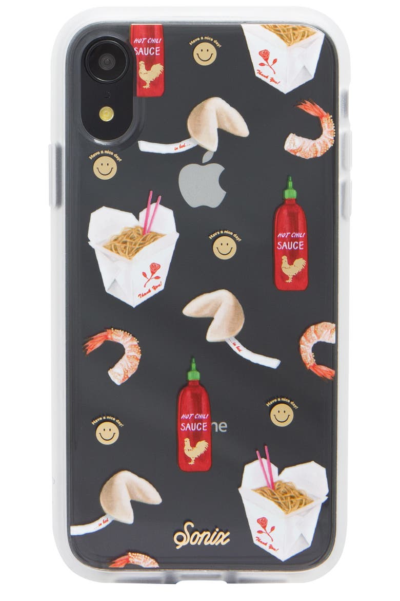 Take Out iPhone X/xs, XR & X Max Case, Alternate, color, RED