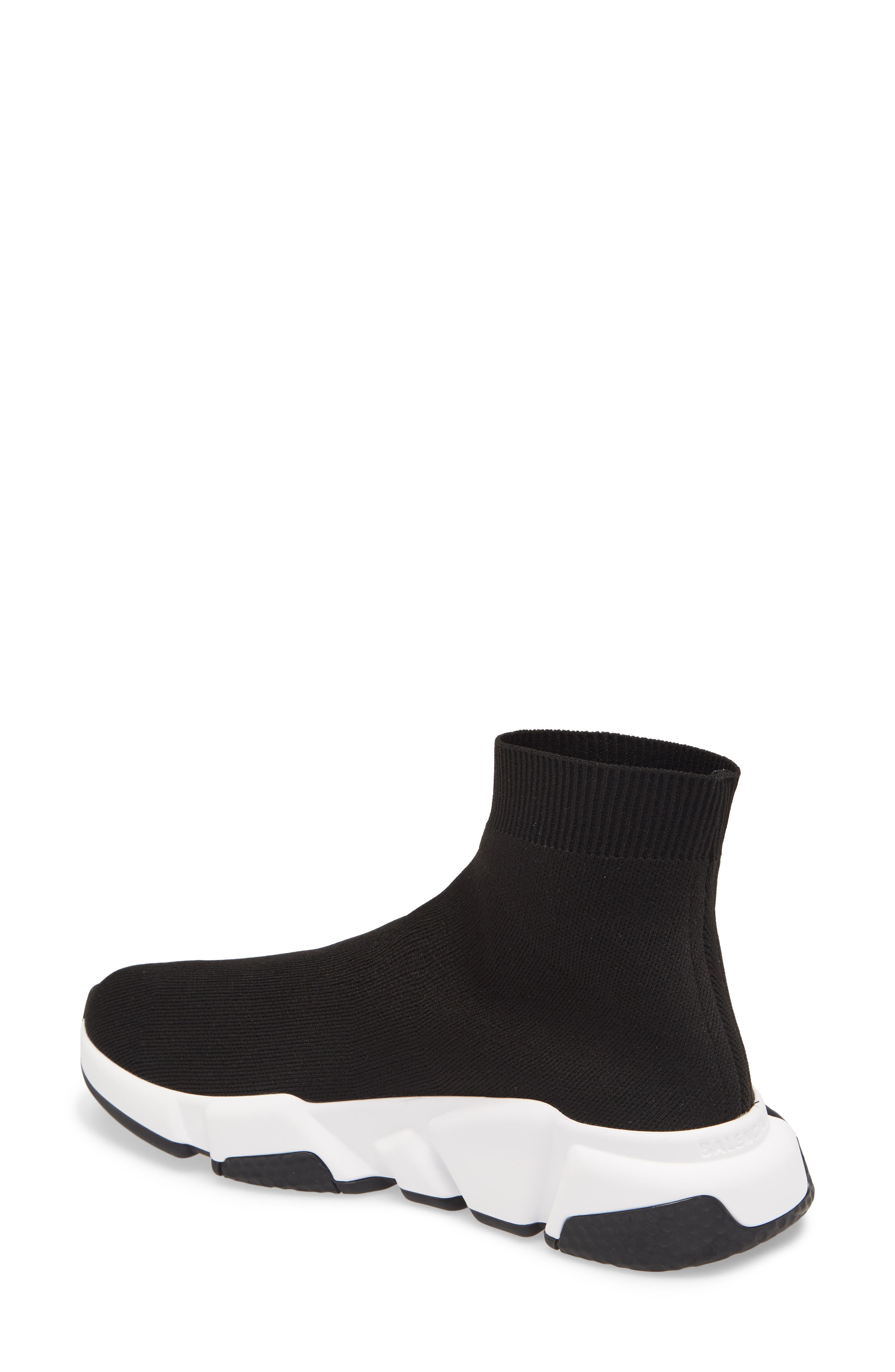 Balenciaga Mid Speed Sock Sneaker, Alternate, color, 