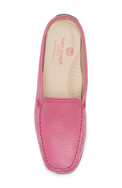 Marc Joseph New York Rose Ave Mule In Pink Grainy