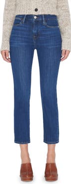 FRAME Le High Straight Leg Jeans