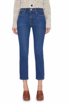 FRAME Le High Straight Leg Jeans