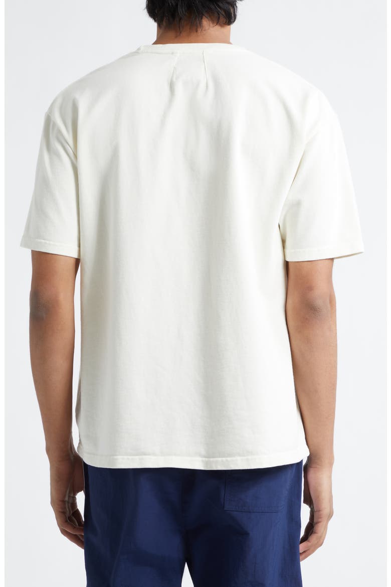 Virgin Islands Script Logo Graphic T-Shirt, Alternate, color, VINTAGE WHITE/ BLACK/ GREEN