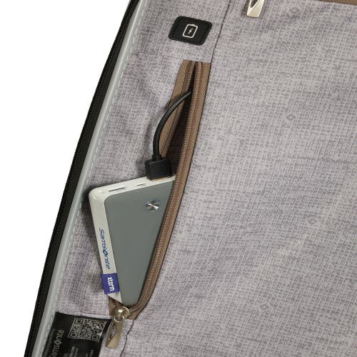 Samsonite C-lite Hardside Large Checked Spinner Luggage In Off White