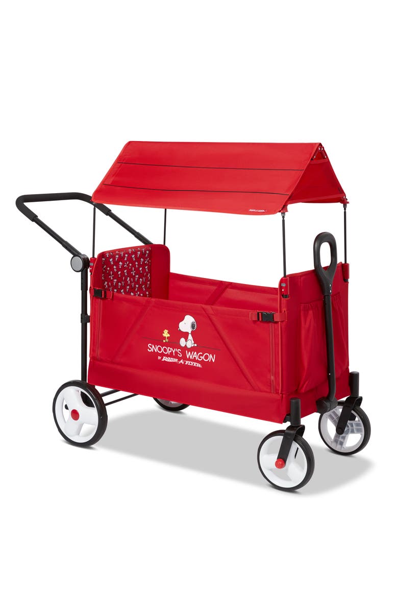 Radio Flyer Snoopy's Wagon, Main, color, Red