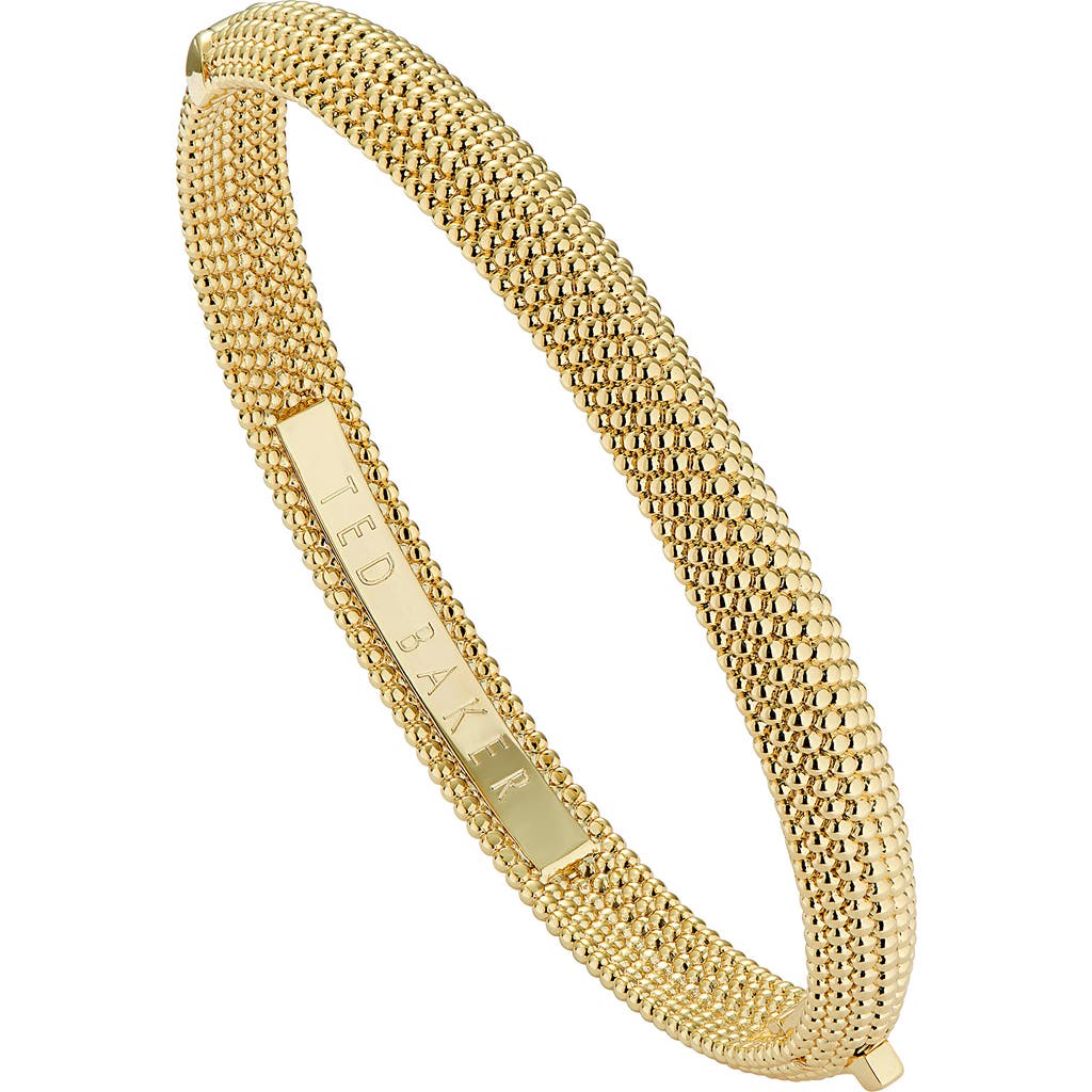 Ted Baker Dotett Bangle Bracelet In Gold