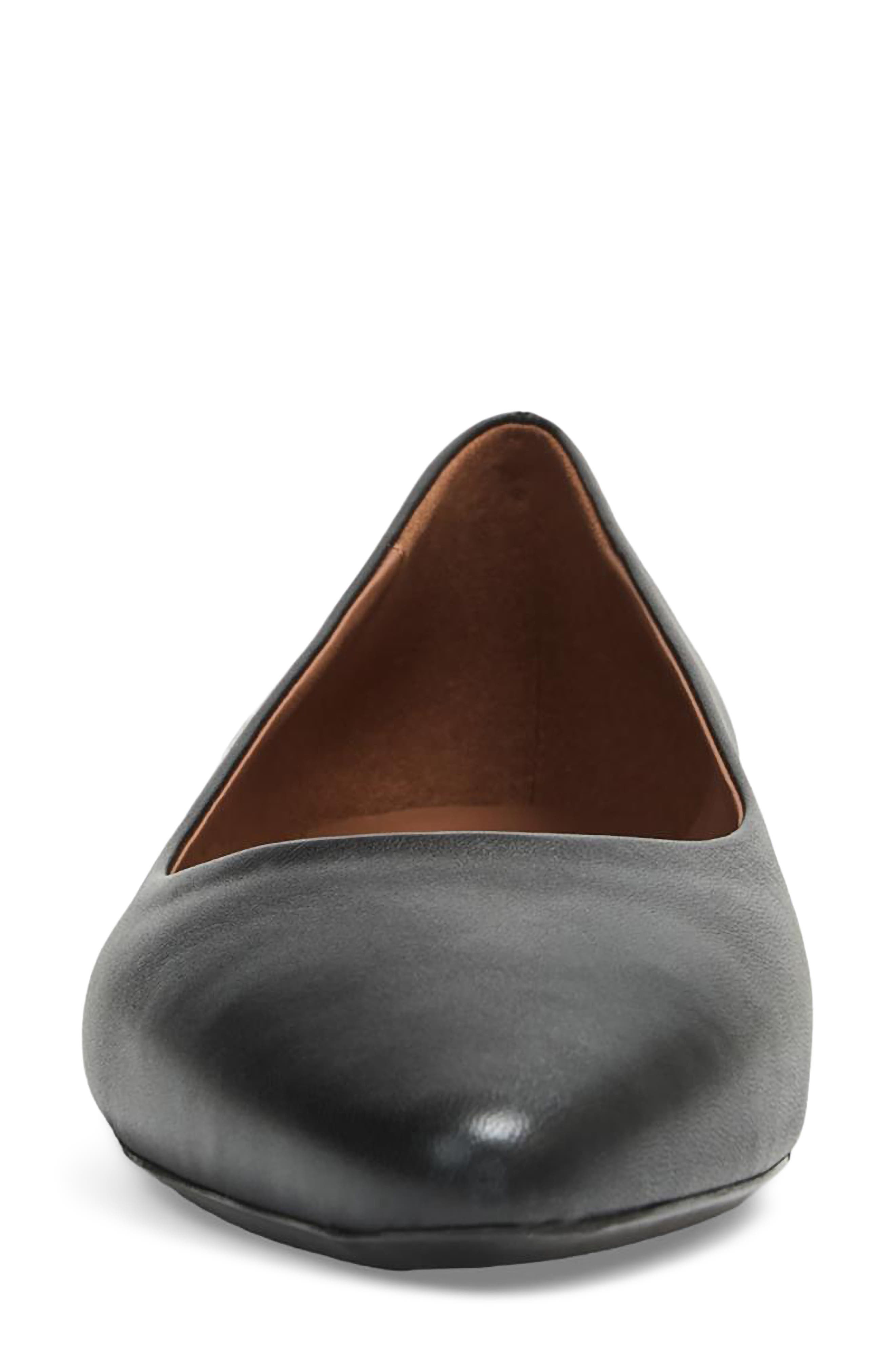 Aquatalia Penina Weatherproof Pointed Toe Flat, Alternate, color, 