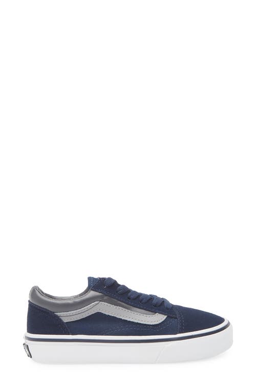 Shop Vans Kids' Old Skool Sneaker In Tonal Block Navy/grey