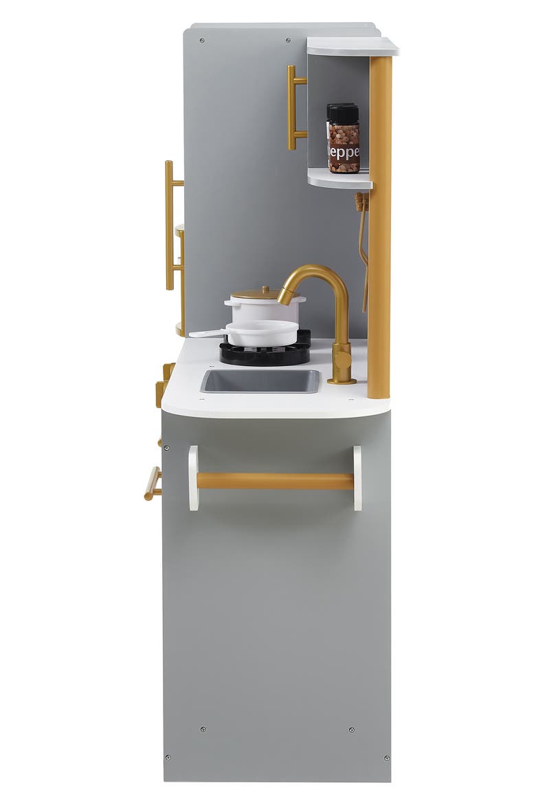 Little Chef Springfield Play Kitchen & Accessories, Alternate, color, GREY