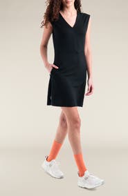 Icebreaker Granary Merino Wool Sleeveless Dress