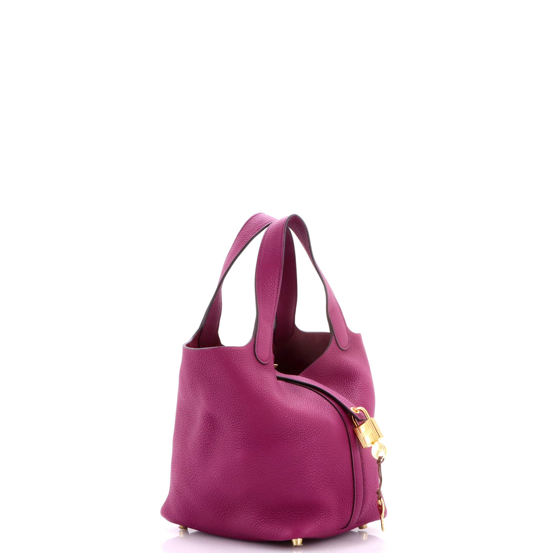 Pre-Owned Hermes Picotin Lock Bag Maurice PM, Alternate, color, Anemone