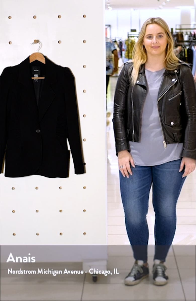 Ruched Blazer, sales video thumbnail