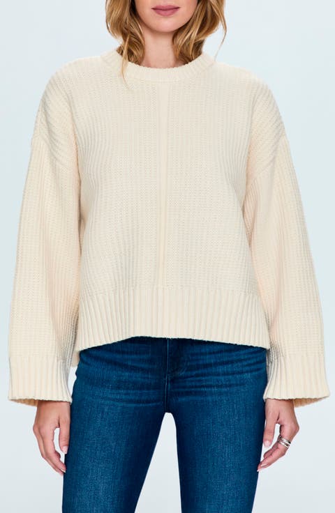 Leigh Cotton Blend Sweater