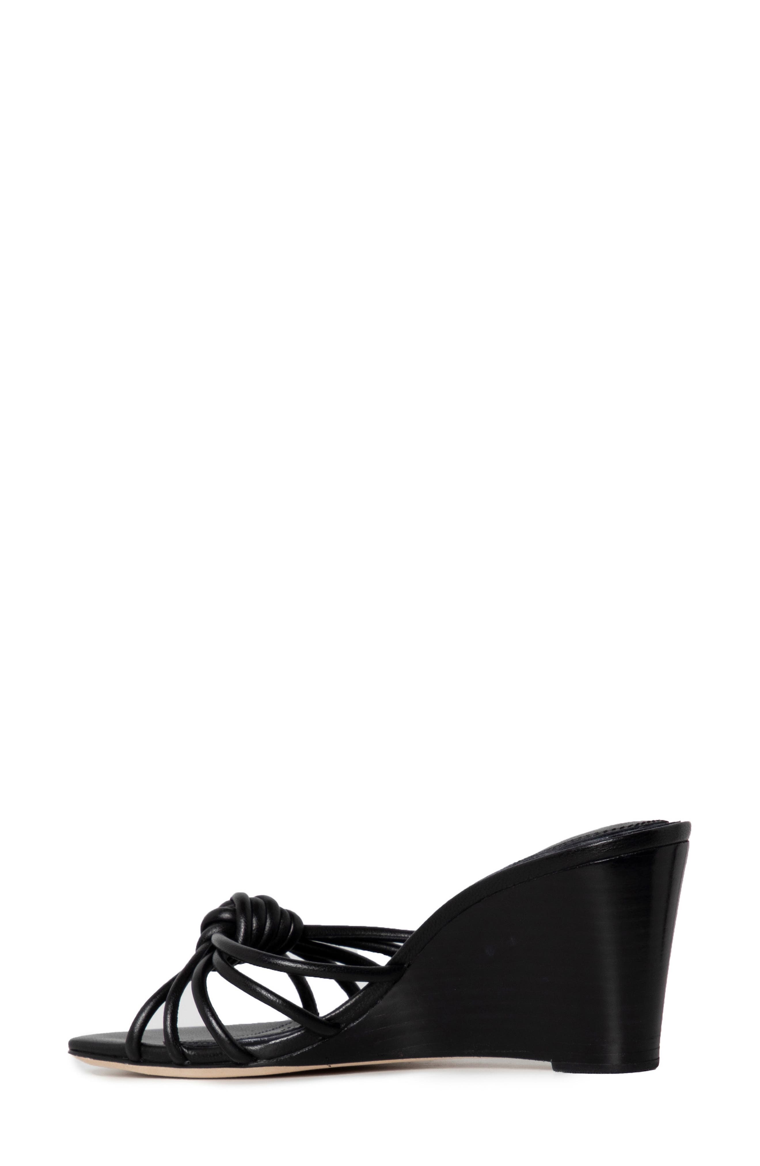 PAIGE Sydney Knot Wedge Sandal, Alternate, color, 