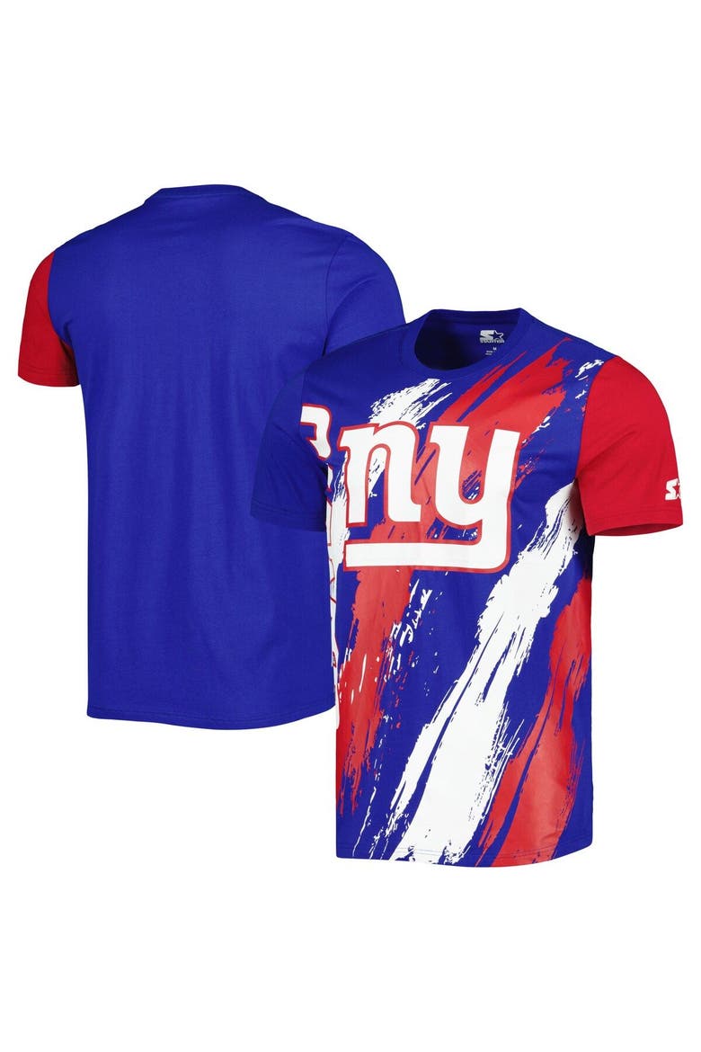Men's Starter Royal New York Giants Extreme Defender T-Shirt, Main, color, Royal