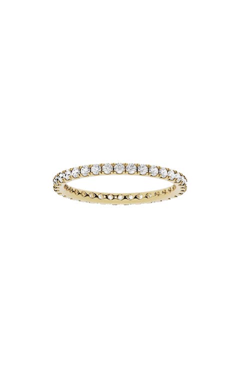 18K Gold Lab Created Diamond Eternity Ring - 0.68 ctw (Nordstrom Exclusive)
