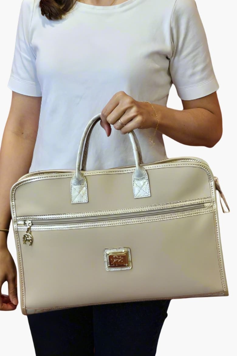 Mystic 492 Laptop Bag 15", Alternate, color, Beige
