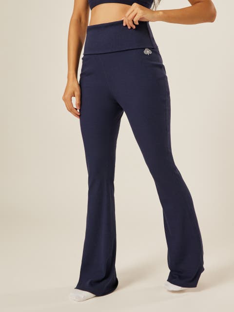 Essential Everyday Foldover Flared Pants