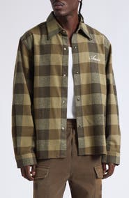 AMIRI Heavy Cotton Flannel Shirt
