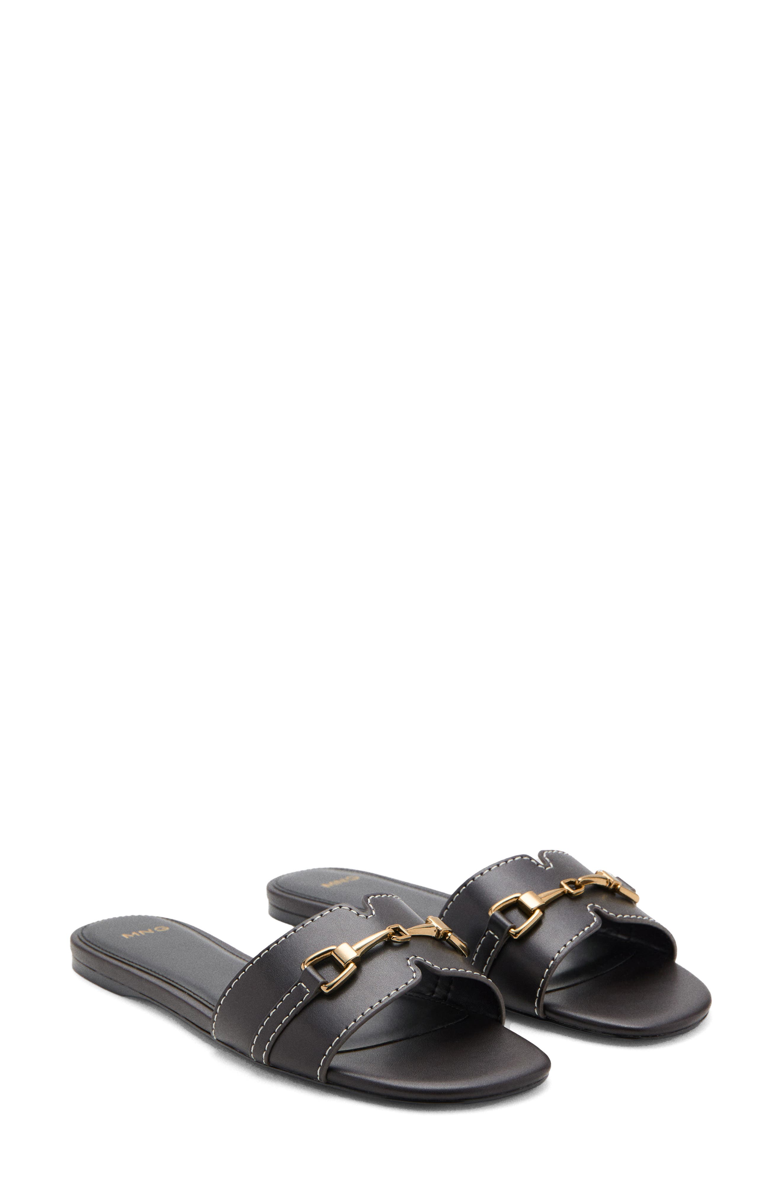 MANGO Bit Slide Sandal, Main, color, 