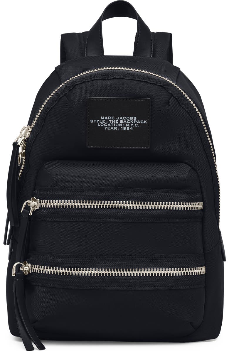 Marc Jacobs Medium The Biker Nylon Backpack, Main, color,