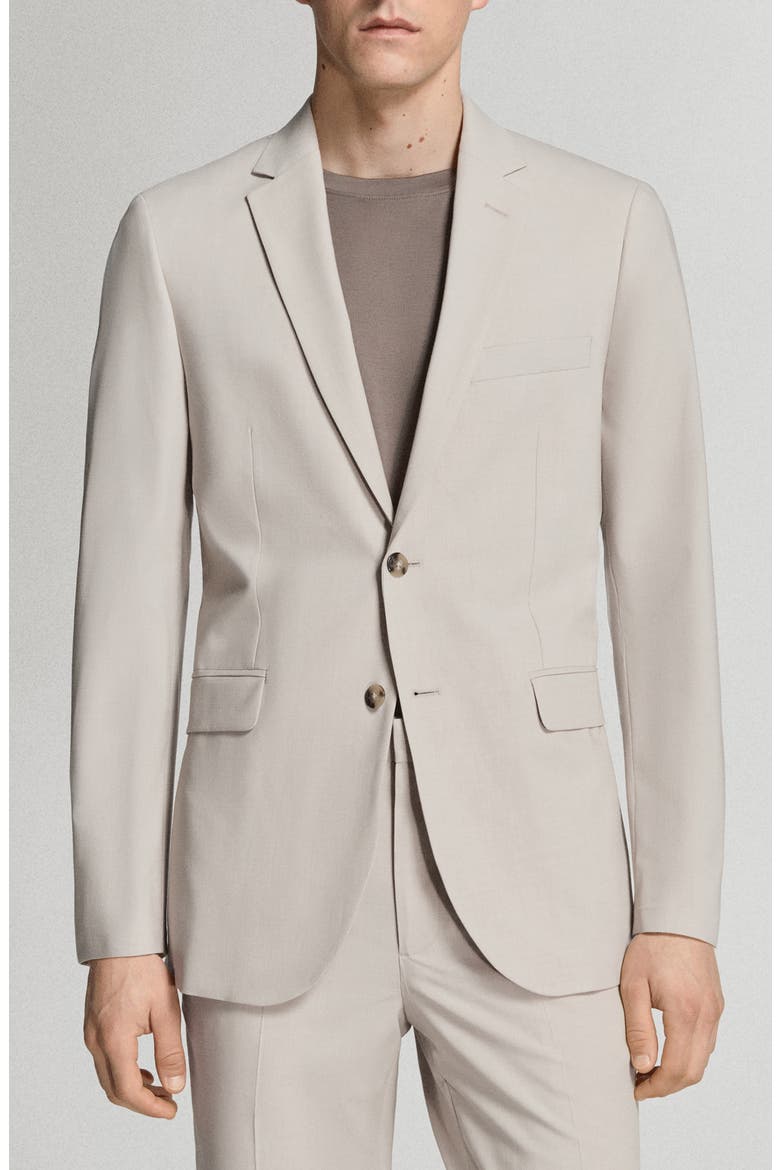 Superslim Fit Stretch Sport Coat, Main, color, ECRU