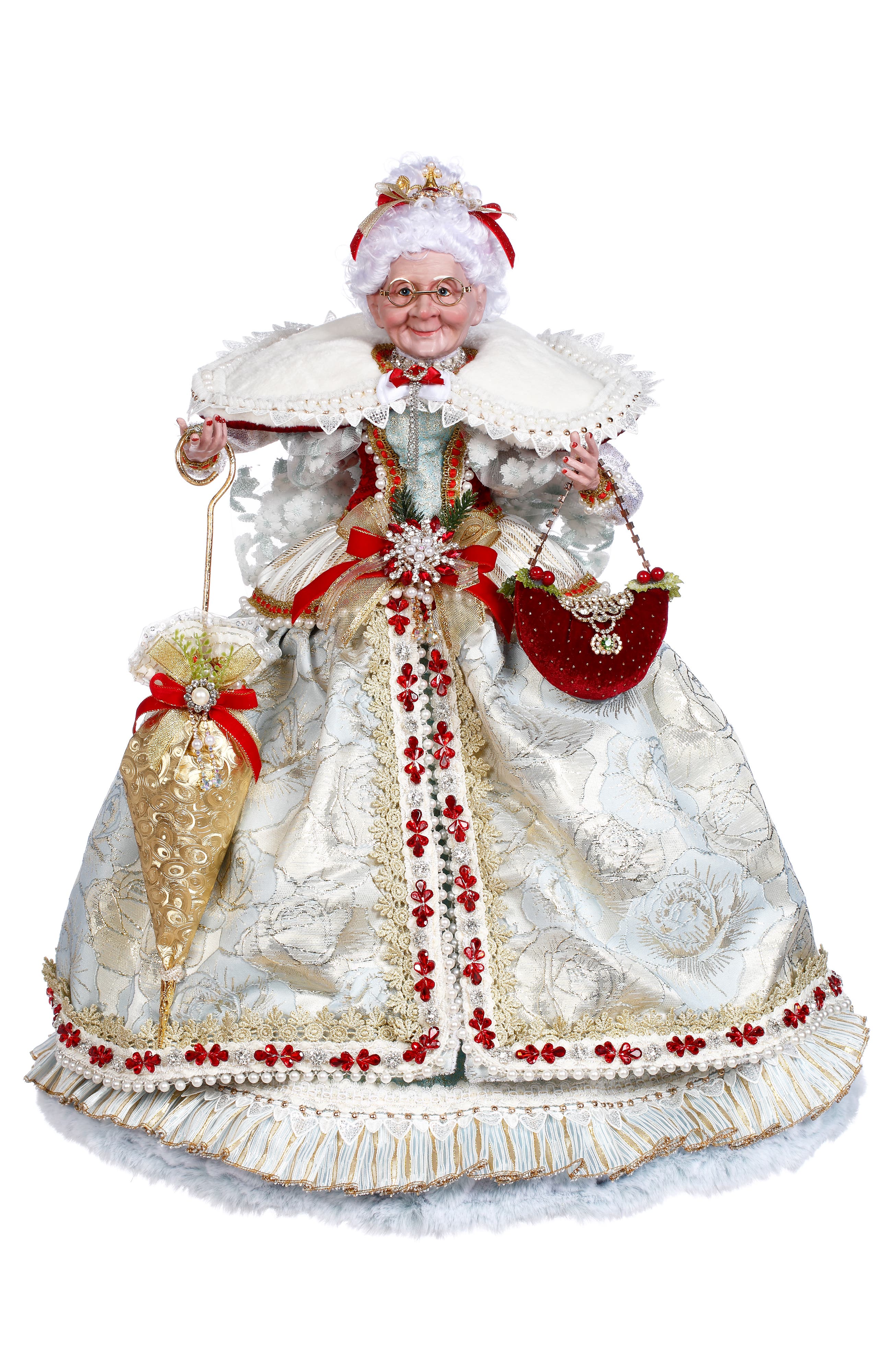 Mark Roberts Night On The Town Mrs. Claus In White