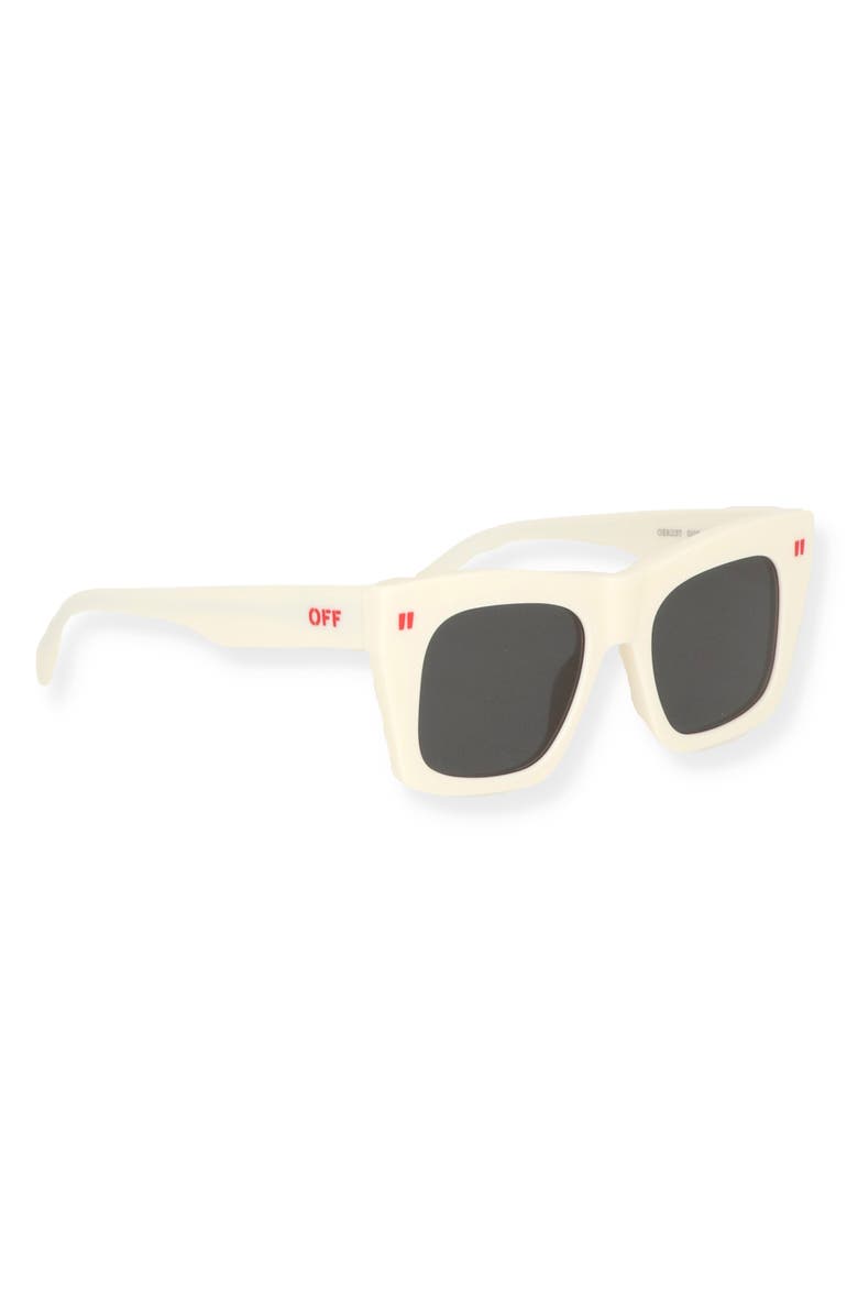 Off-White 51mm Selma Square Sunglasses, Alternate, color, 