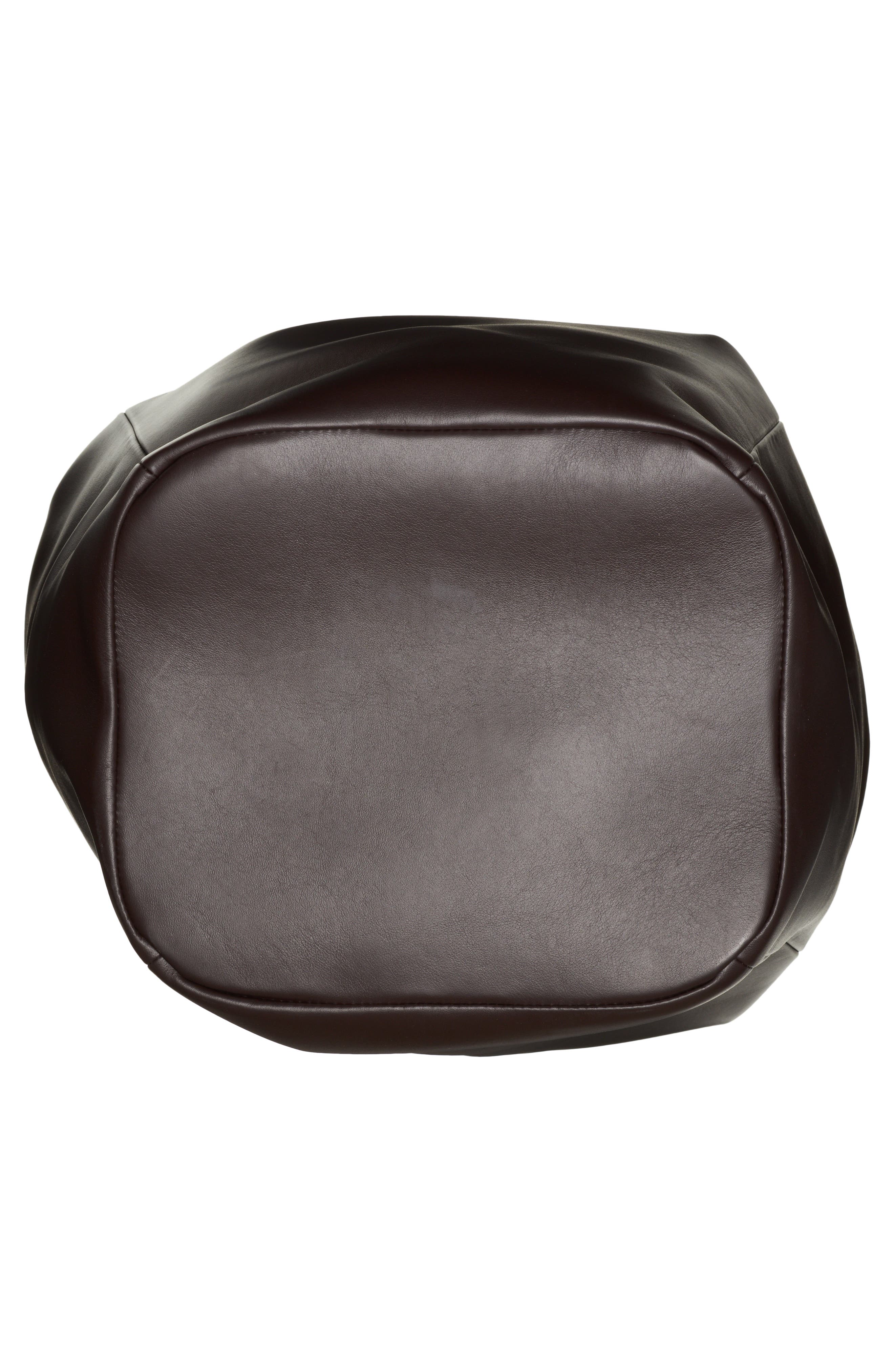 Bottega Veneta Triangle Flap Leather Top Handle Bag, Alternate, color, 