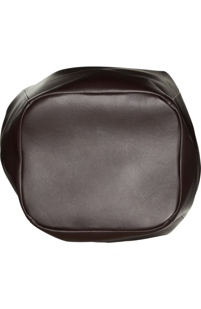 Bottega Veneta Triangle Flap Leather Top Handle Bag, Alternate, color,